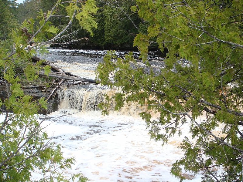 270 Memorial Day [2008 May 23].JPG - Scenes from Tahquanemon Falls in the Michigan Upper Peninsula.